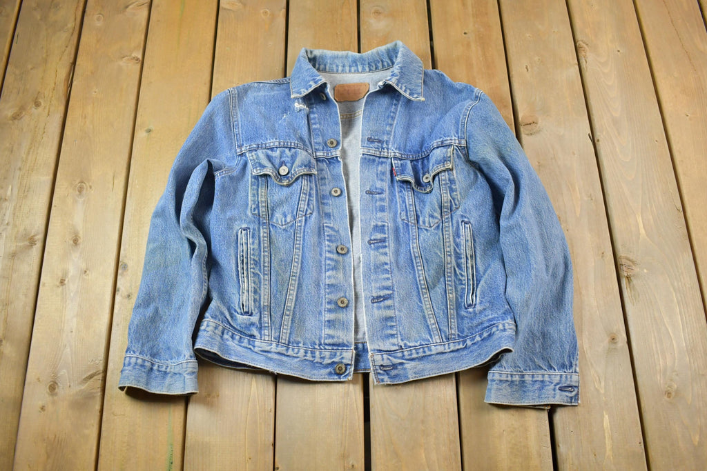 Vintage 1990s Levi Strauss Jean Jacket Made In USA