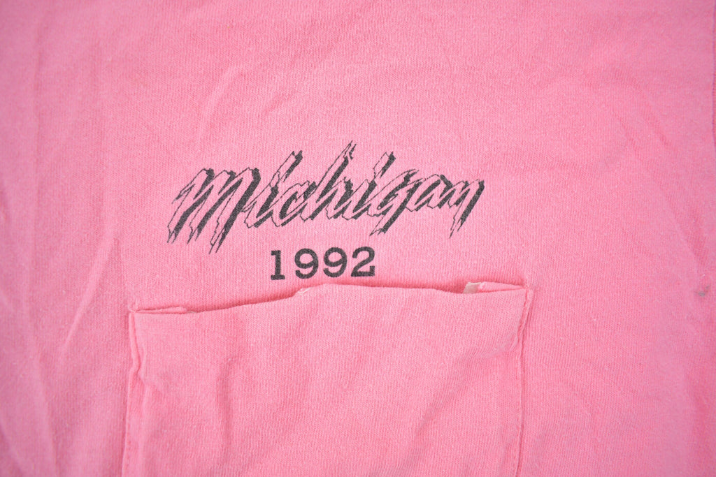 Vintage 1990s Jensen Michigan Racing Souvenir T Shirt