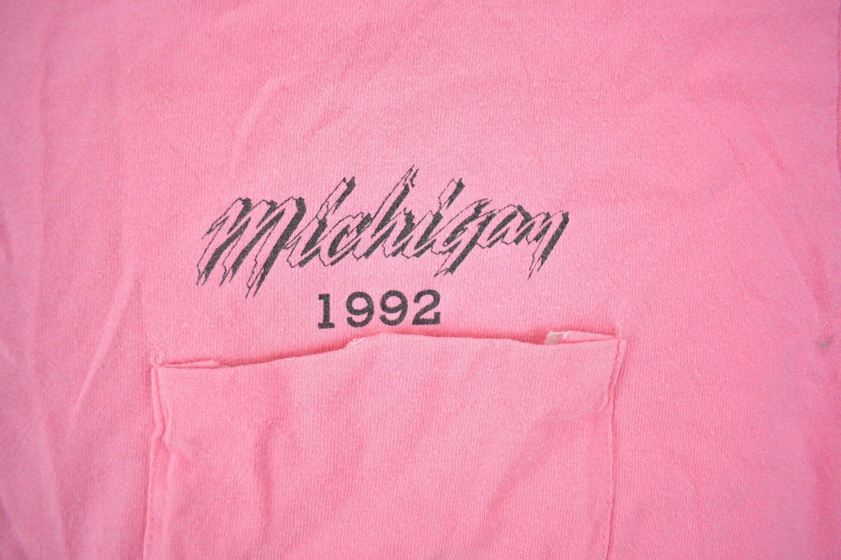Vintage 1990s Jensen Michigan Racing Souvenir T Shirt