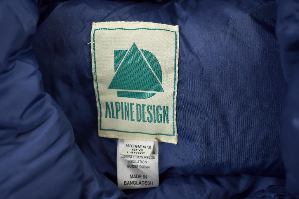Vintage 1990s Alpine Design Puffer Jacket