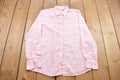 Vintage 1990s Pink Button Up Shirt