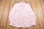 Vintage 1990s Pink Button Up Shirt