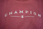 Vintage Y2K Distressed Champion Spell-out Logo Embroidered Crewneck Sweatshirt