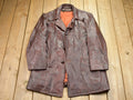 Vintage 1970s Leather Full Length Jacket
