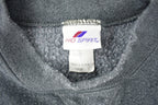 Vintage 1990s Pro Spirit Gray Blank Crewneck Sweatshirt Made In USA
