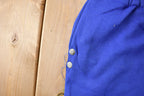 Vintage 1970s Deadstock Wye Oaks Blank Blue Sweat Pants Size M