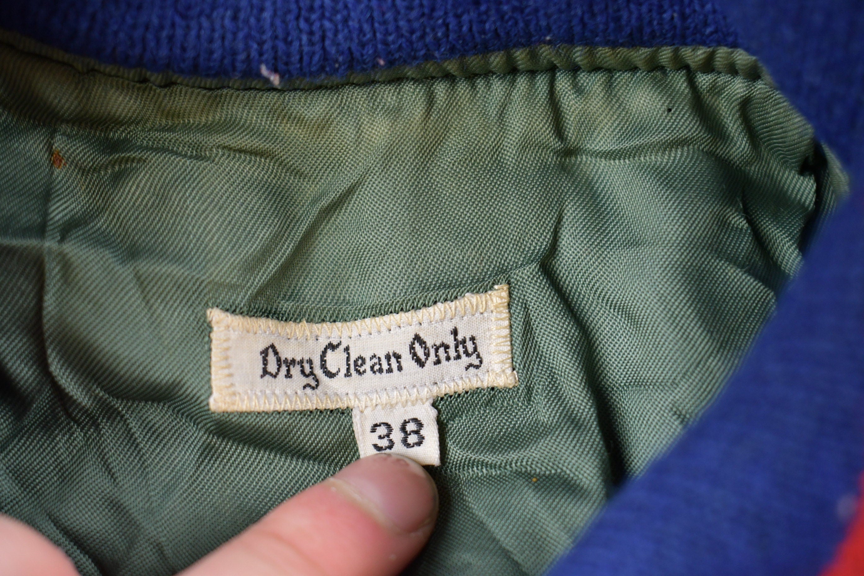 Vintage 1989 Huntington High Pony Express Wool Varsity Jacket