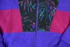 Vintage 1990s Climate Zone Neon Fleece Sweater