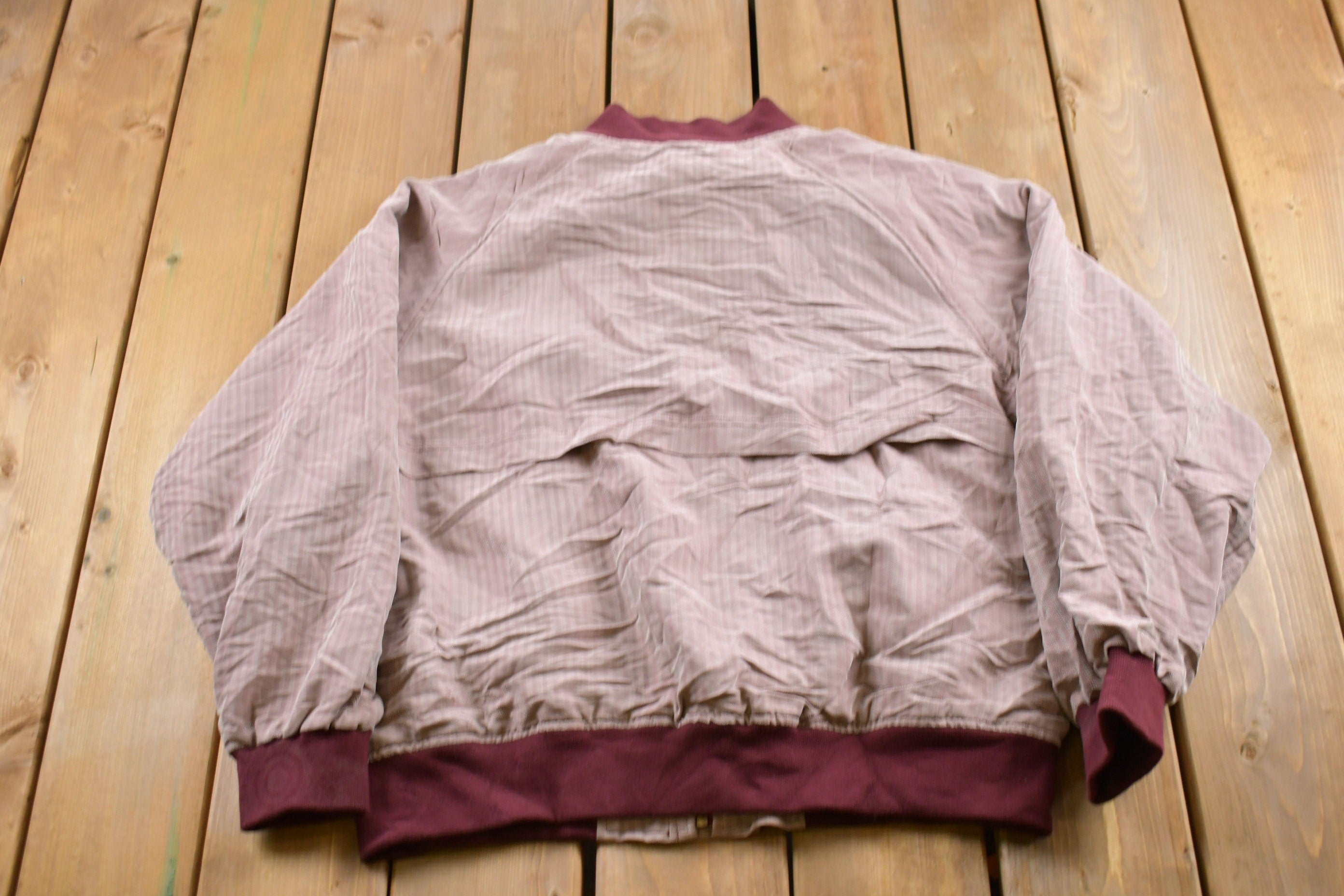 Vintage 1990s Johnnie Walker Satin Bomber Jacket
