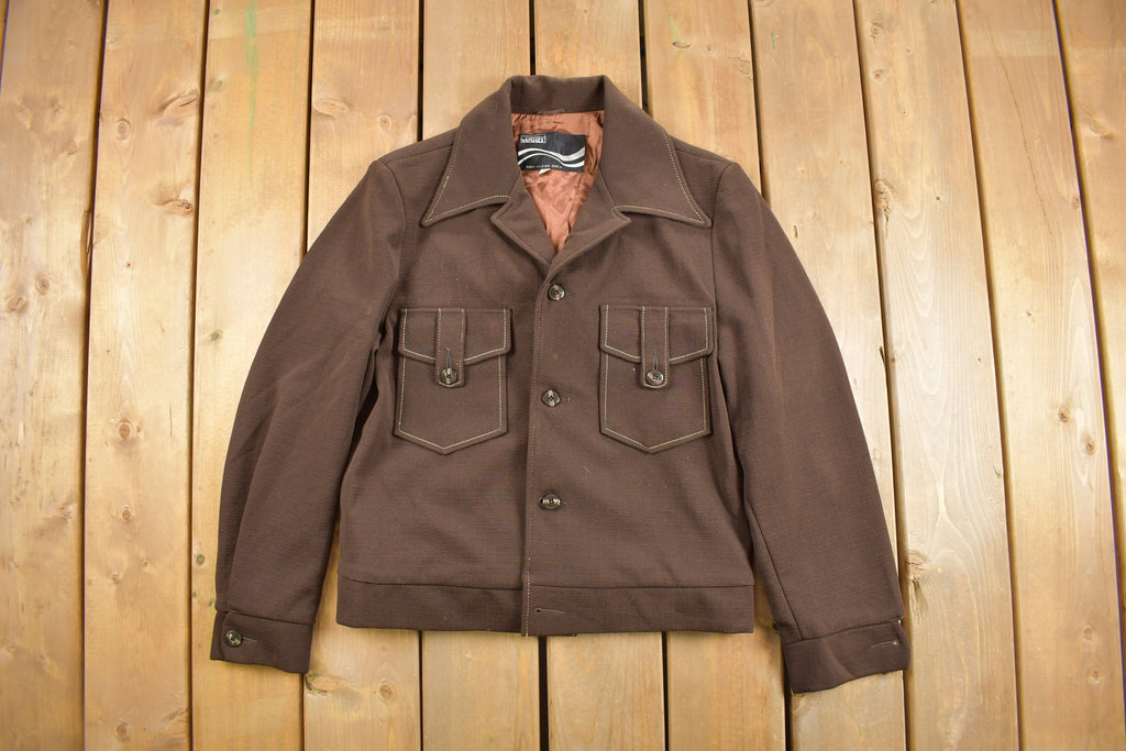 Vintage 1970s Montgomery Ward Polyester Jacket