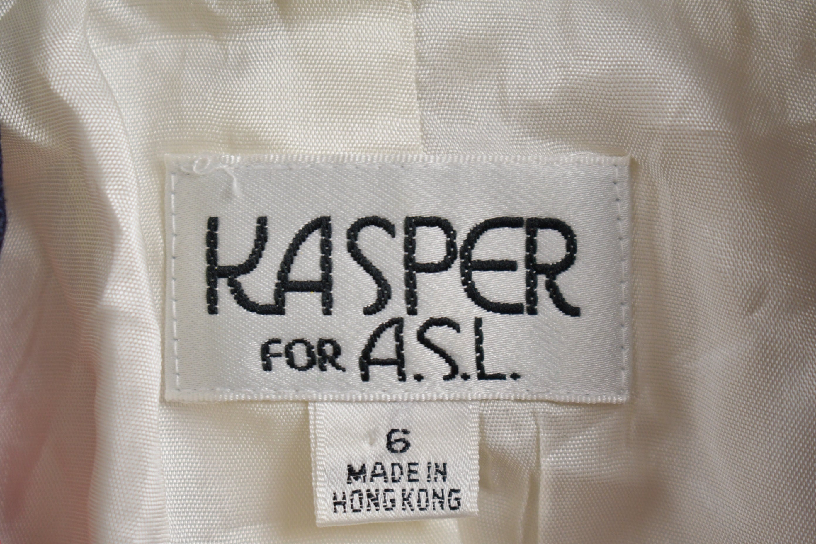 Vintage 1980s Kasper For ASL Sailor Dress