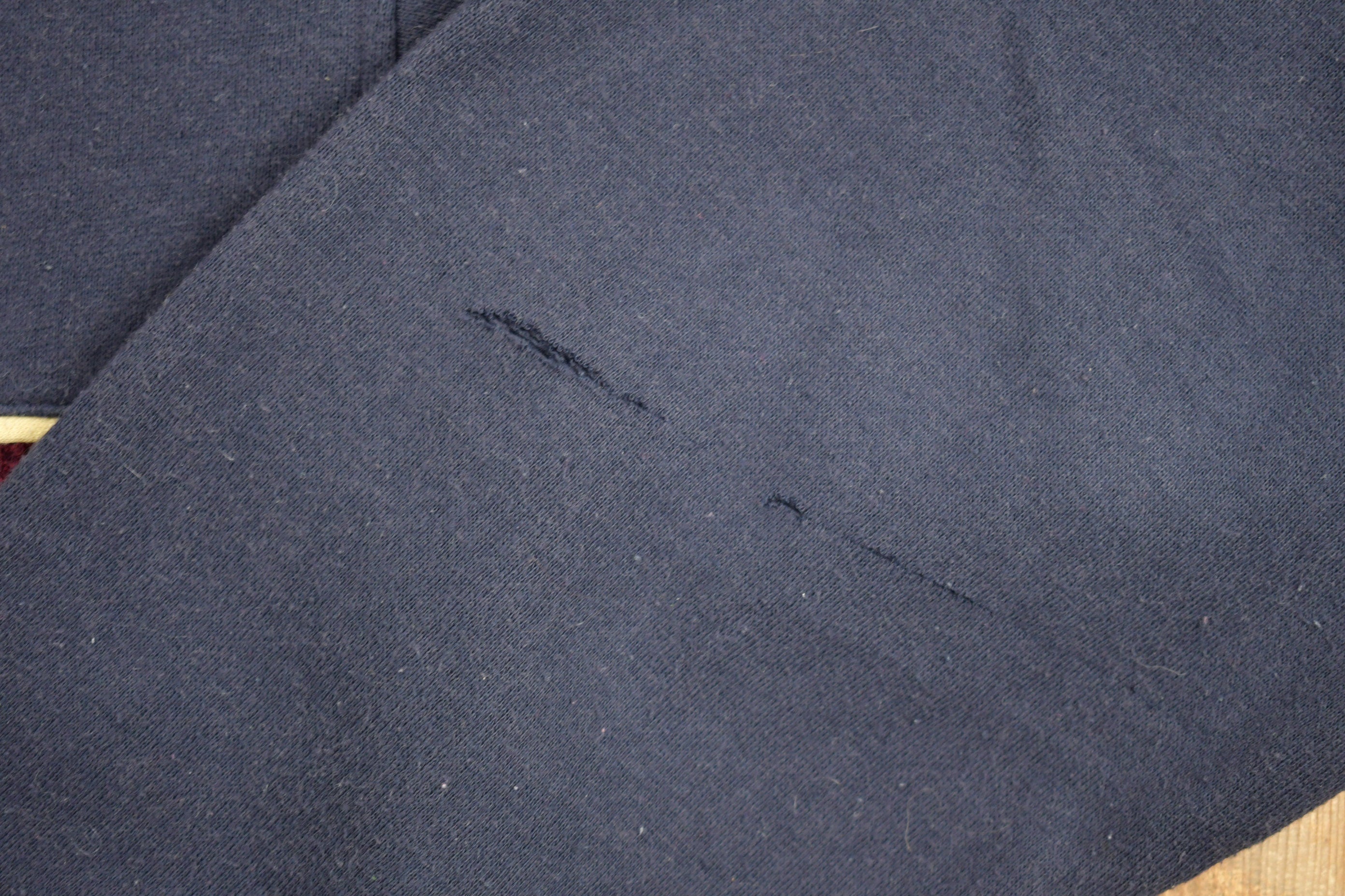 Vintage 1990s Bill Blass Striped Crewneck Sweatshirt