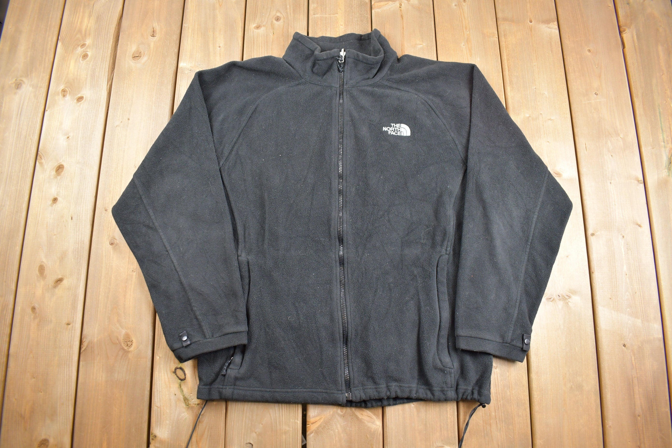 Vintage 1990s The North Face Fleece Jacket  90s Fleece  TNF  Streetwear  Athleisure  Hiking  Outdoorsman