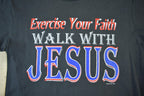 Vintage 90s 00s Jesus Graphic T-Shirt Women's Small