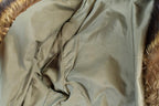 Vintage 1970s Full Length Racoon Fur Coat Made In USA