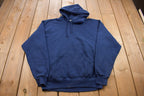 Vintage 1990s M.J Soffe Blank Hooded Sweatshirt