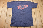 Vintage 2000s Minnesota Twins Joe Mauer 7 MLB Graphic T-Shirt