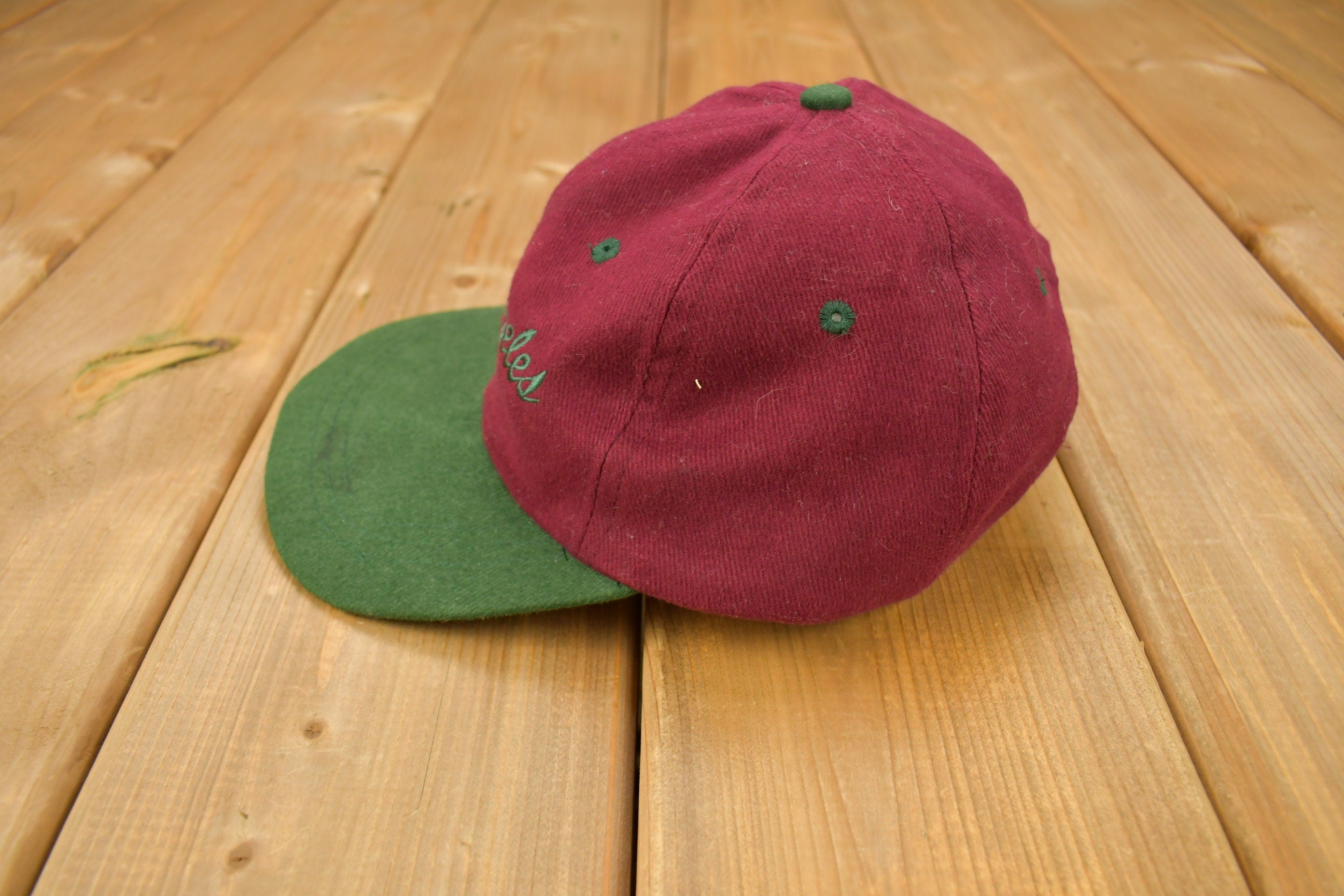 Vintage 1990s Los Angeles Souvenir Strap Back Hat