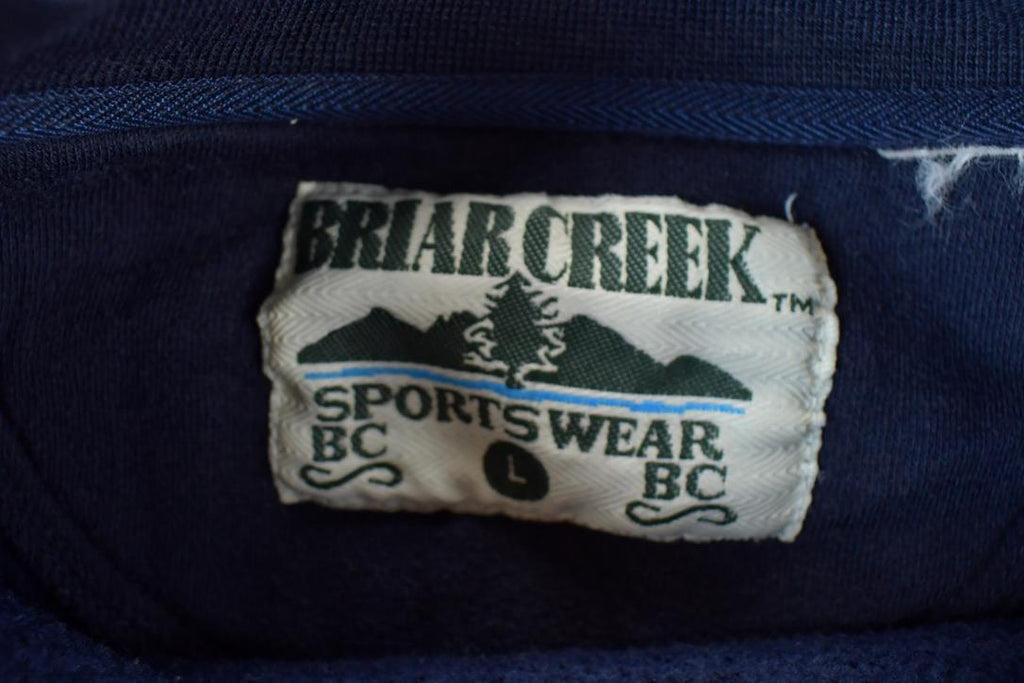 Vintage 1990s University Of Iowa Briar Creek Embroidered Collegiate Crewneck