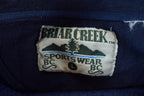 Vintage 1990s University Of Iowa Briar Creek Embroidered Collegiate Crewneck