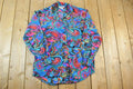 Vintage 1990s Art Deco Button Up Shirt