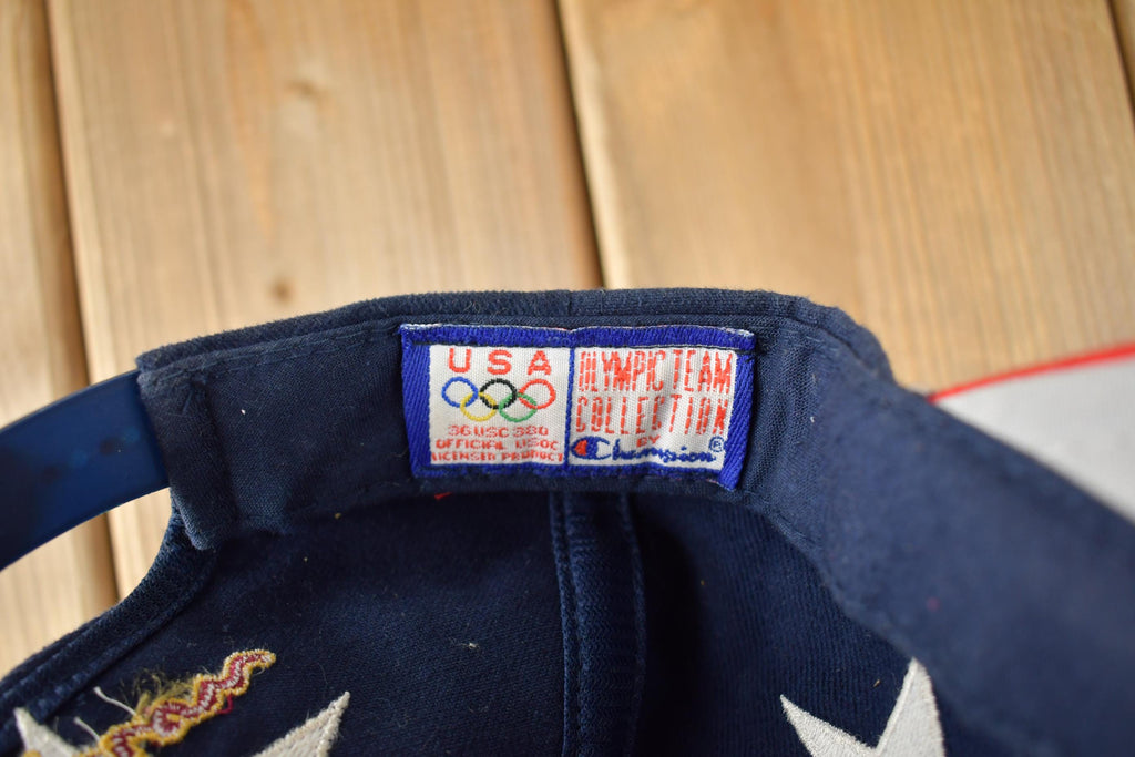 Vintage 1990s Team USA Olympics Champion Snap Back Hat