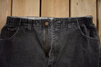 Vintage 1990s Lee Black Denim Jeans Size 30x27