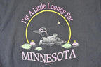 Vintage 1991 Screen Stars Best T SHirt Factory Minnesota Loon Souvenir T-Shirt Men's M
