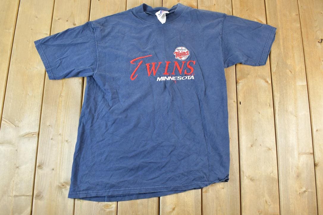 Vintage 1980s Minnesota Twins MLB Graphic T-Shirt