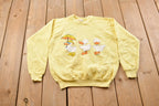 Vintage 1990s Duck Theme Crewneck Sweater