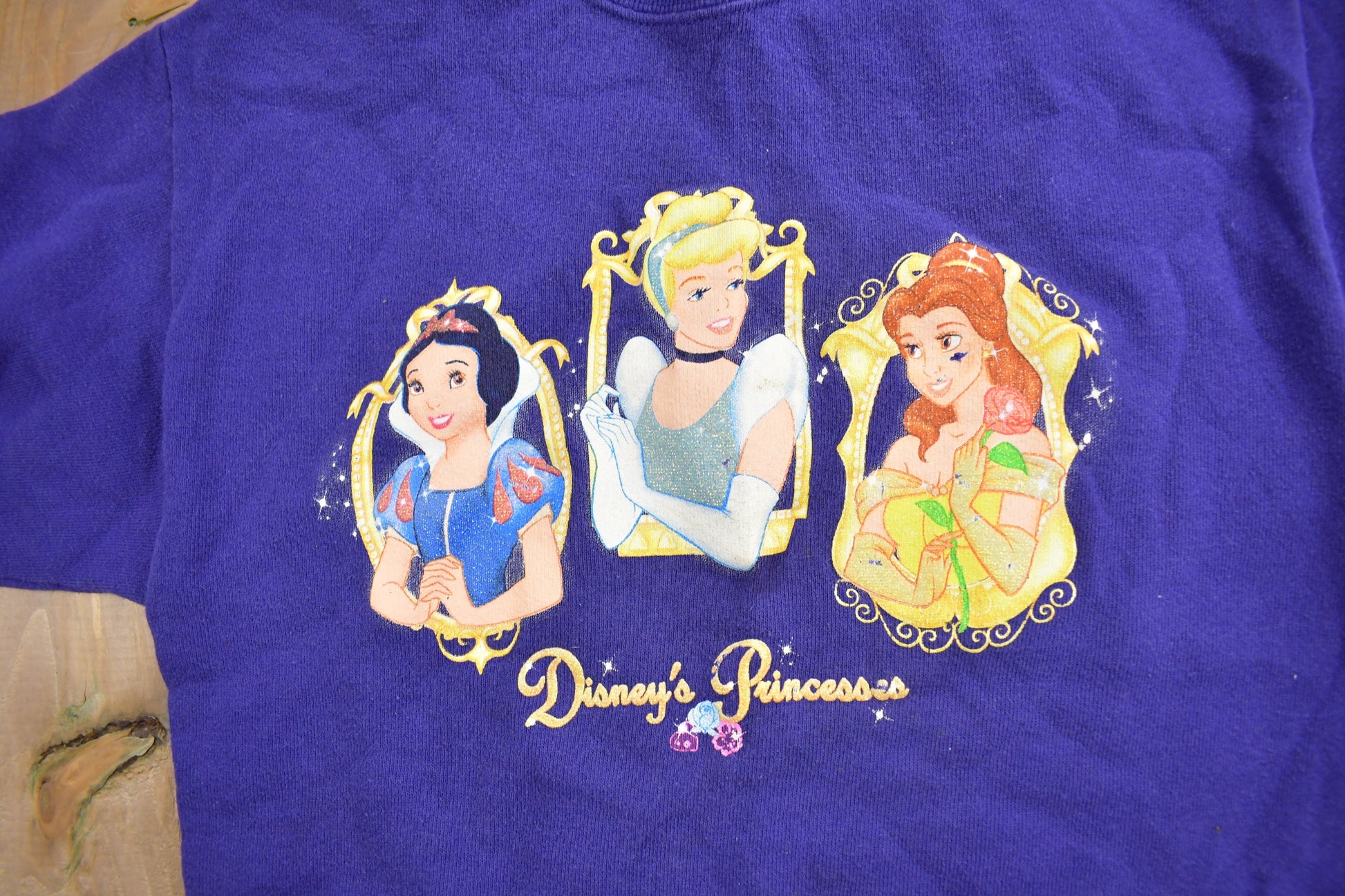 Vintage 1990s Disney Princess Crewneck / Vintage Sweatshirt / Vintage Disney / Made In USA / Movie Promo / Disney Store