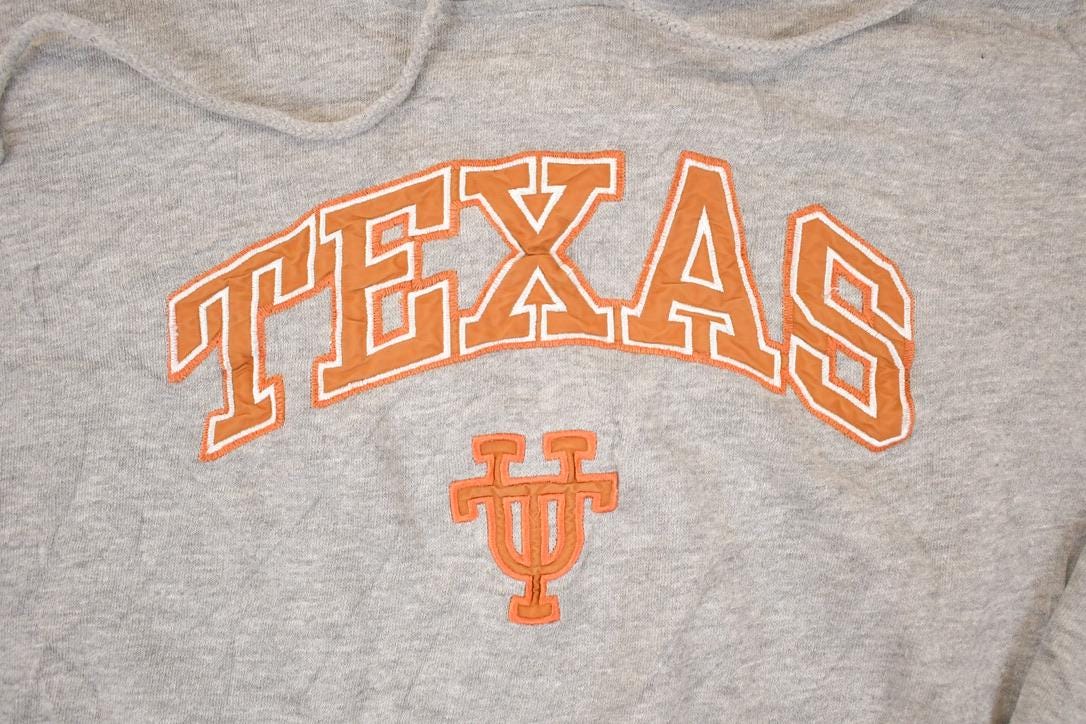 Vintage 1990s Texas University Hoodie Sweater Men's L