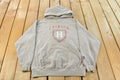 Vintage 1990s Harvard Crimson University Collegiate Hoodie Men's M  Harvard Sweatshirt  Americana  90s Harvard