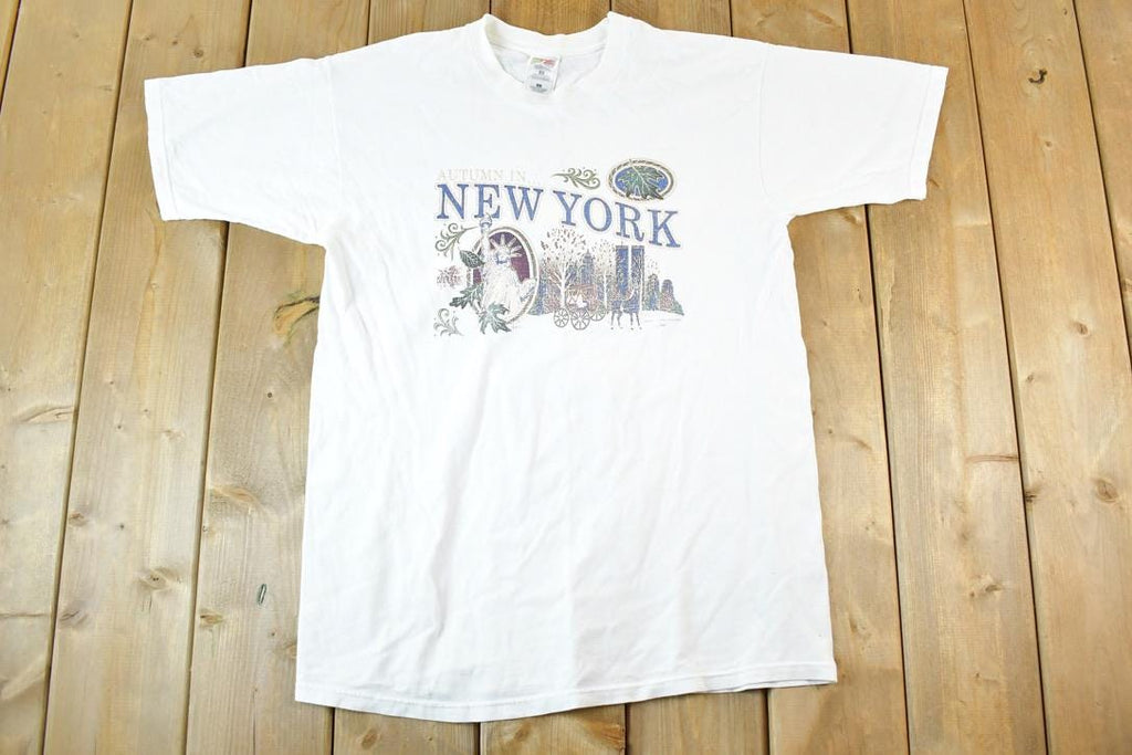 Vintage 1990s New York City Souvenir T-Shirt Mens S