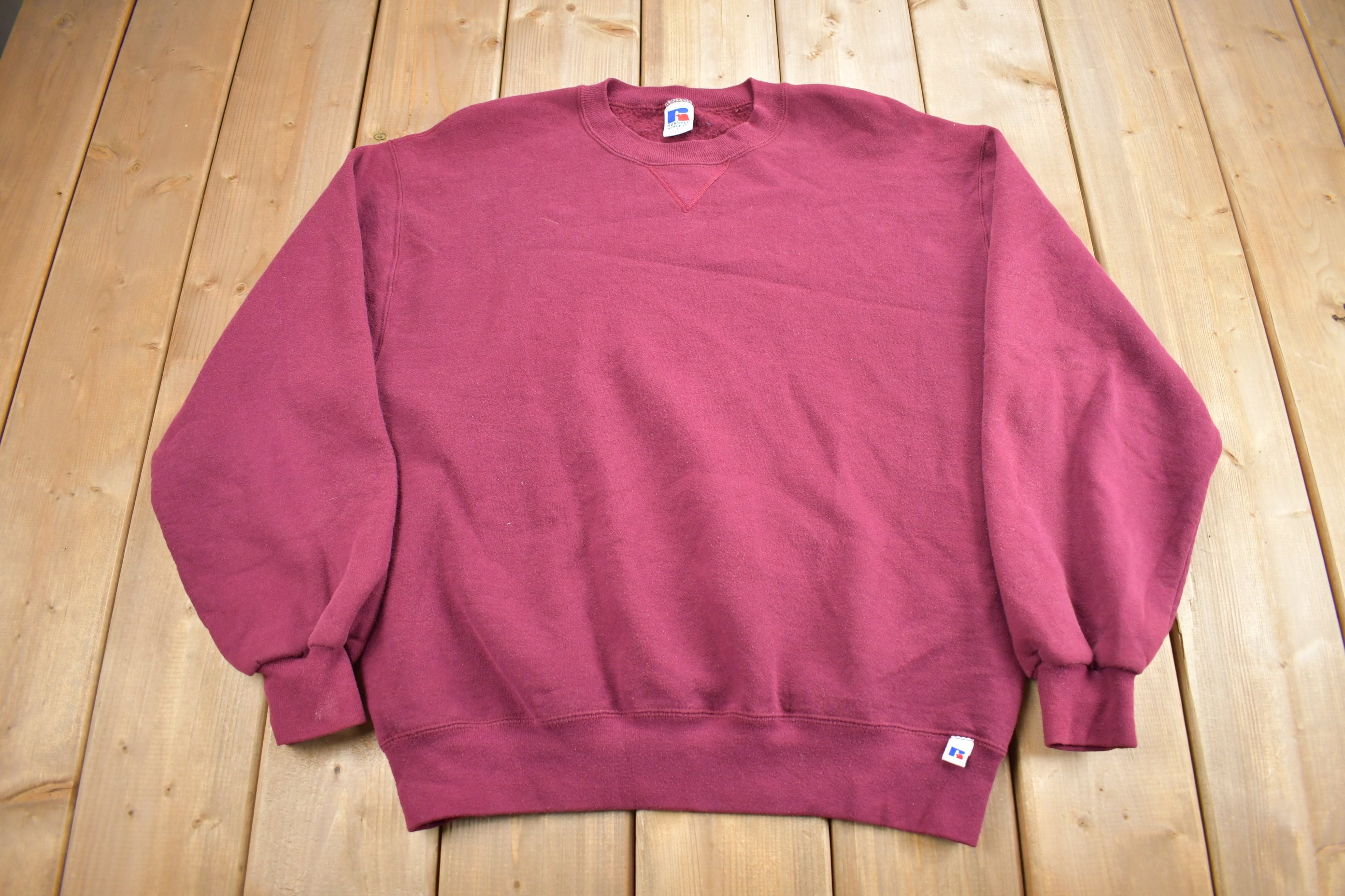 Vintage 1990s Russell Athletics Blank Crewneck Sweatshirt