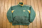 Vintage 1990s Green Bay Packers Full Zip Jacket