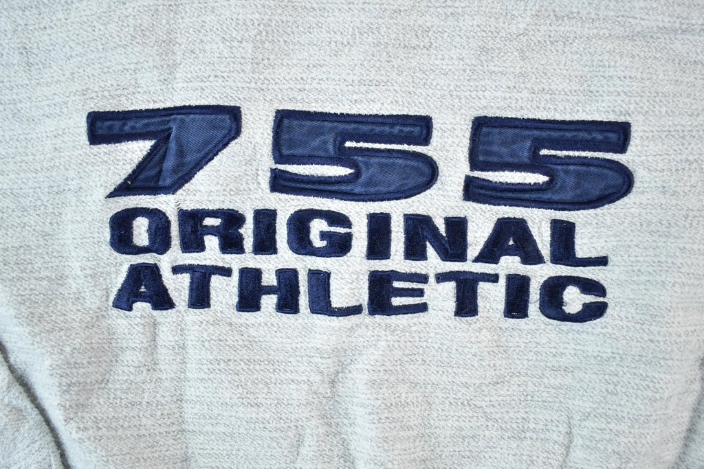 Vintage 1990s GAP 755 Athletic Souvenir Crewneck Sweatshirt Made In USA