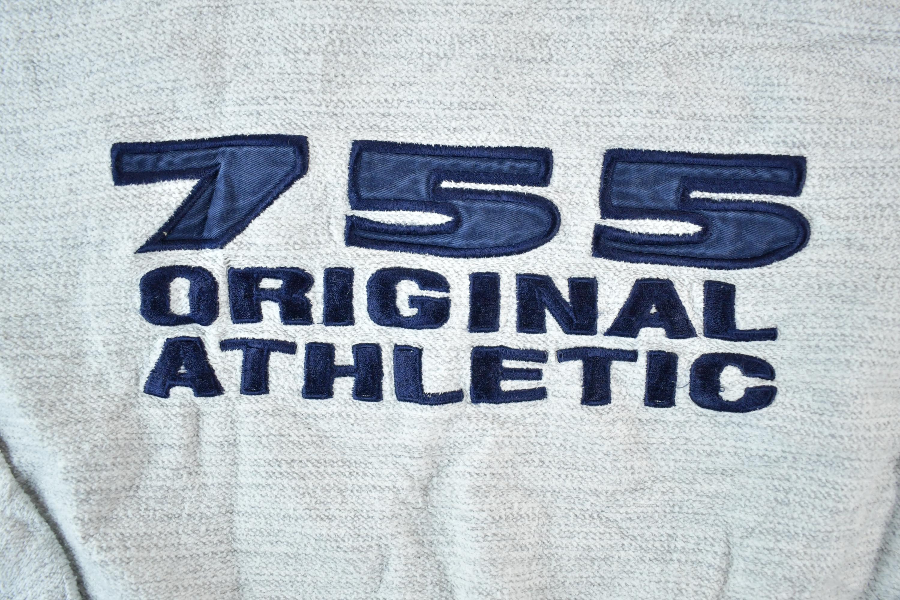Vintage 1990s GAP 755 Athletic Souvenir Crewneck Sweatshirt Made In USA