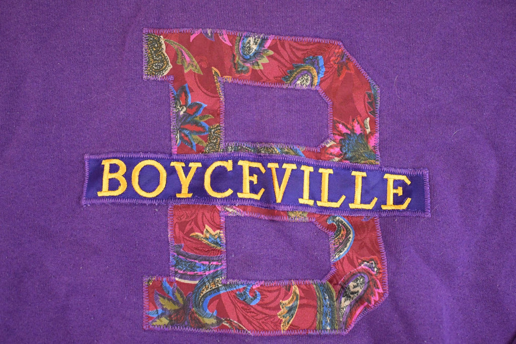 Vintage 1990s Boyceville Souvenir Crewneck Sweatshirt Women's L