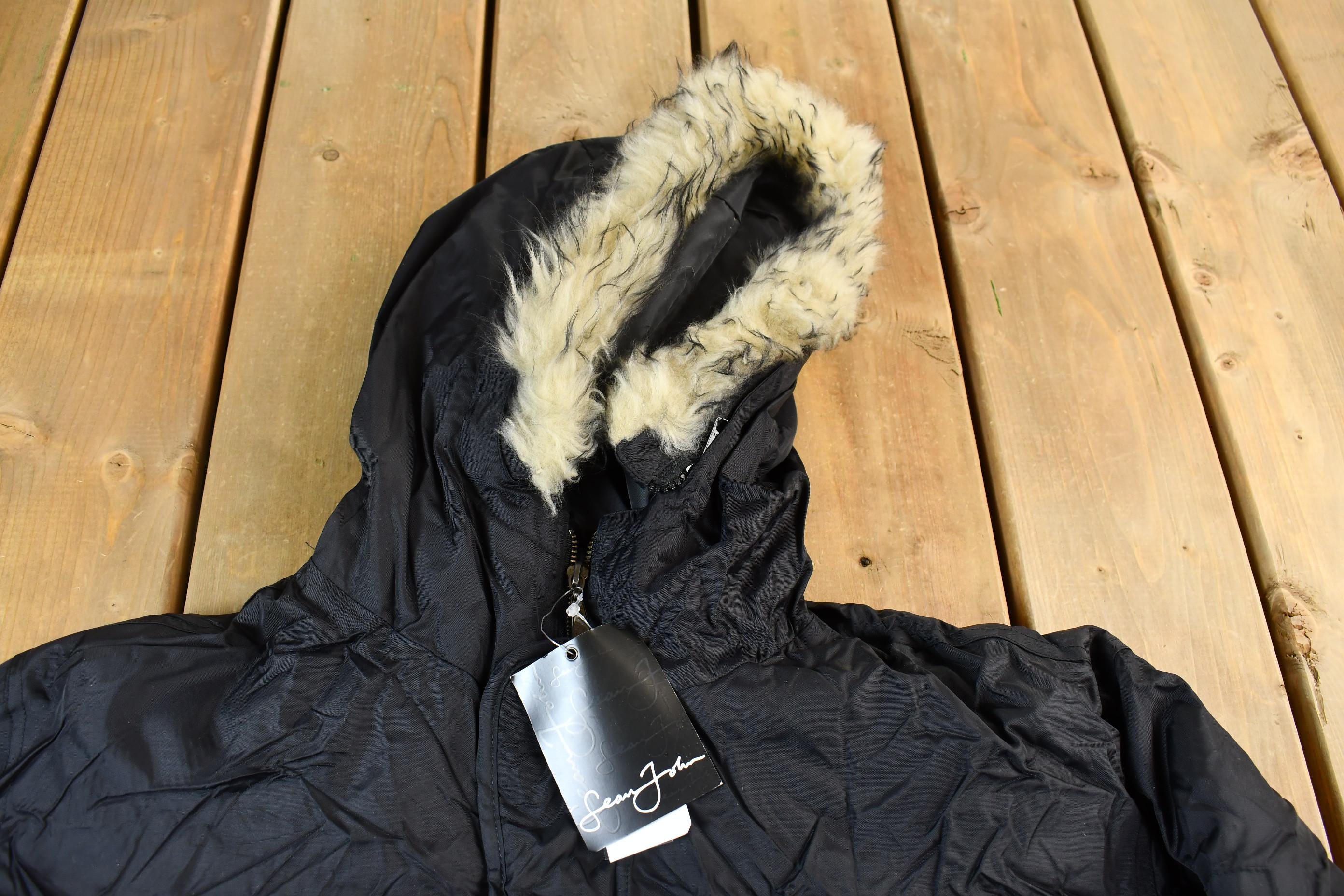 Vintage Deadstock Y2K Sean John Hooded Parka Jacket