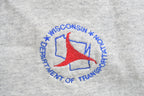 Vintage 1990s Wisconsin Department Of Transportation Crewneck Sweatshirt