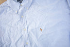Vintage 1990s Ralph Lauren Button Up Classic Oxford Dress Shirt