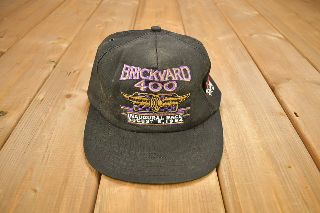 Vintage 1994 Brickyard 400 Inaugural Race Snap Back Hat