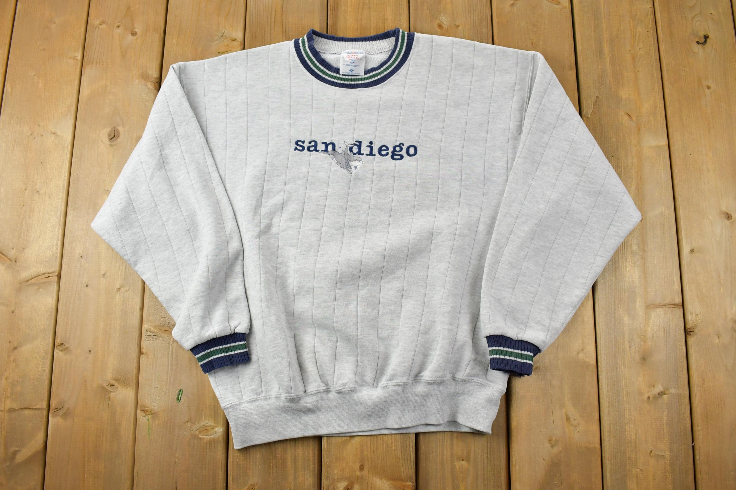 Vintage 1990s San Diego Dolphin Crewneck Sweatshirt