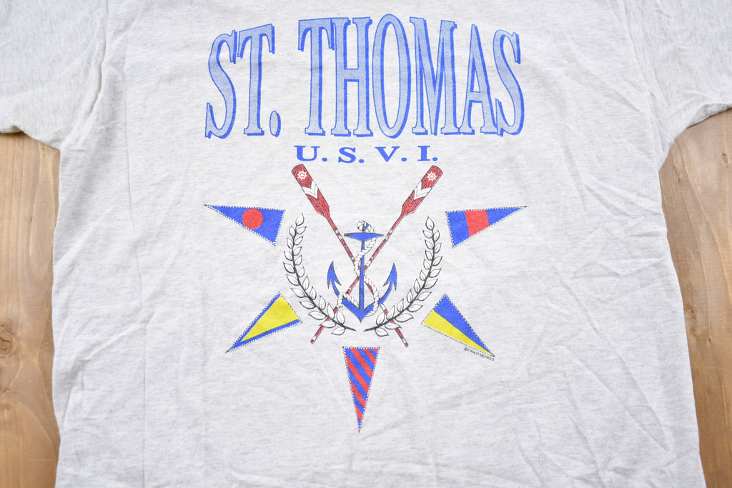 Vintage 1980s St. Thomas Graphic T-Shirt