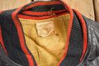 Vintage 1950s CPLS Basketball Club Leather Jacket
