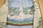 Vintage 1990s Outerbanks Themed Quilt Jacket