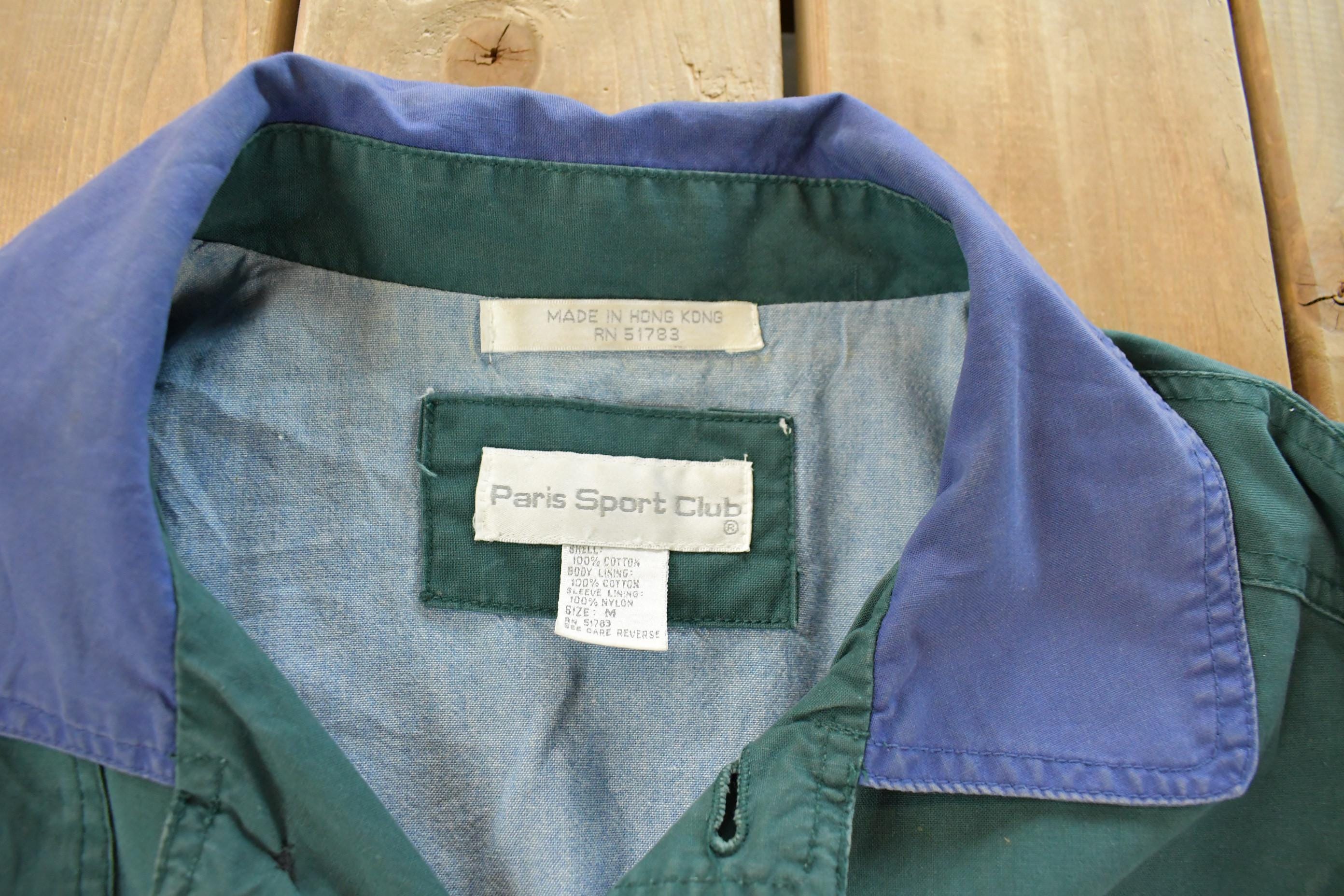 Vintage 1990s Paris Sport Club Chore Barn Coat Men's Medium