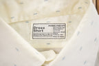 Vintage 1980s Sears All Over Print Button Up Dress Shirt