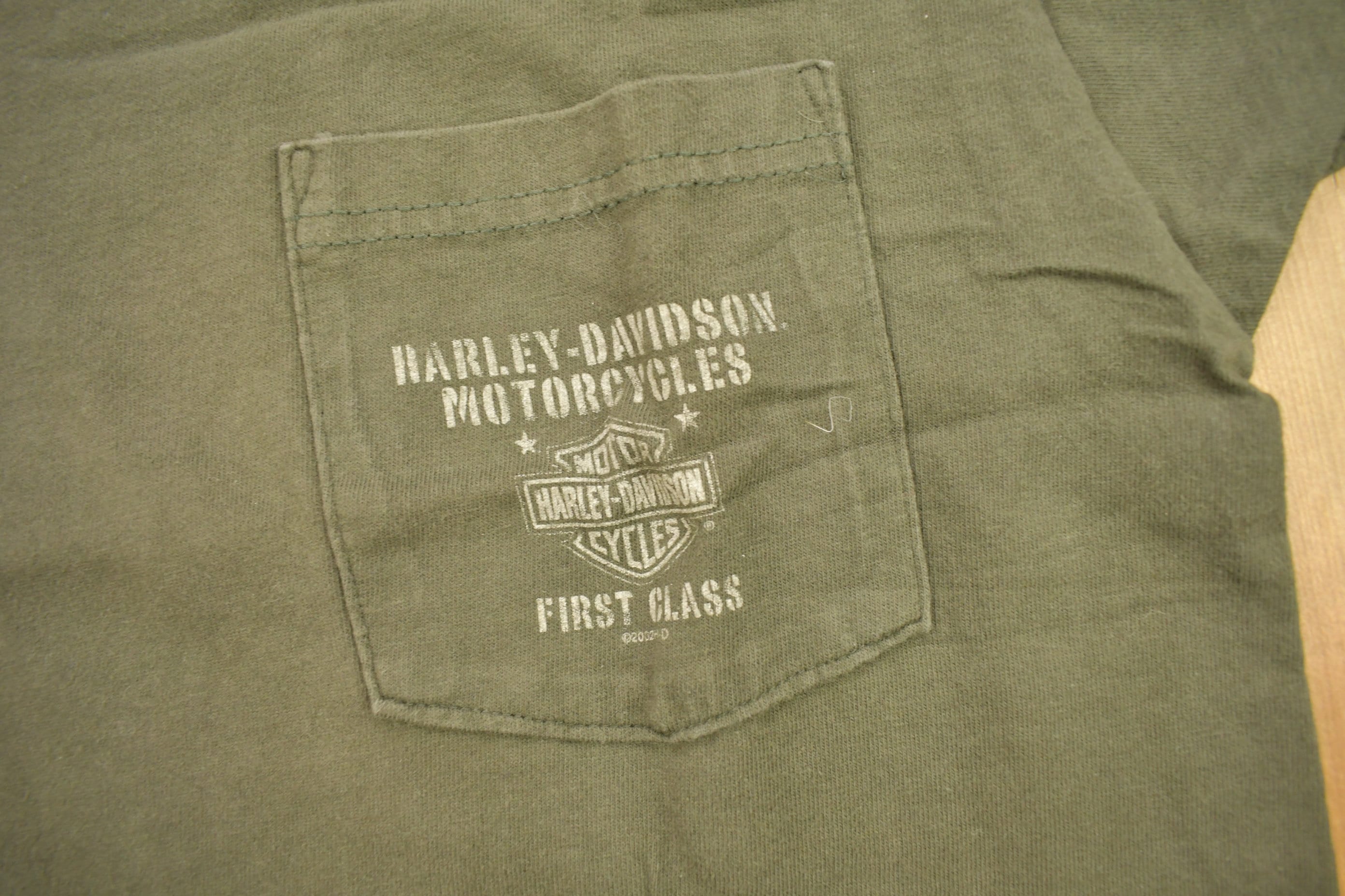 Vintage 2002 Harley Davidson Of St Thomas US Virgin Islands T-Shirt
